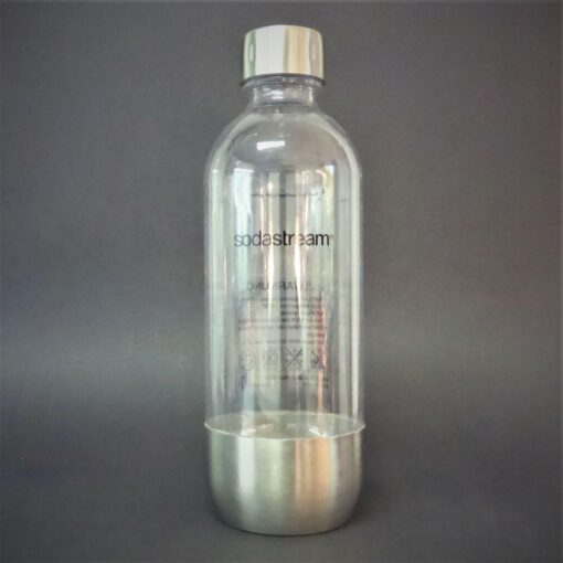 1L Sodastream Flasche Ersatz-Trinkflasche Edelstahl Sprudlerflasche