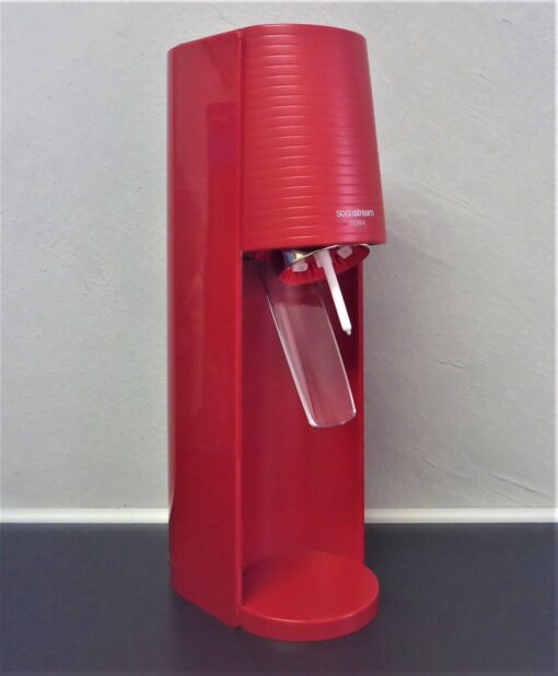 1x SodaStream Terra ROT Trinkwassersprudler OVP + Zylinder und Flasche Sparset – Bild 5
