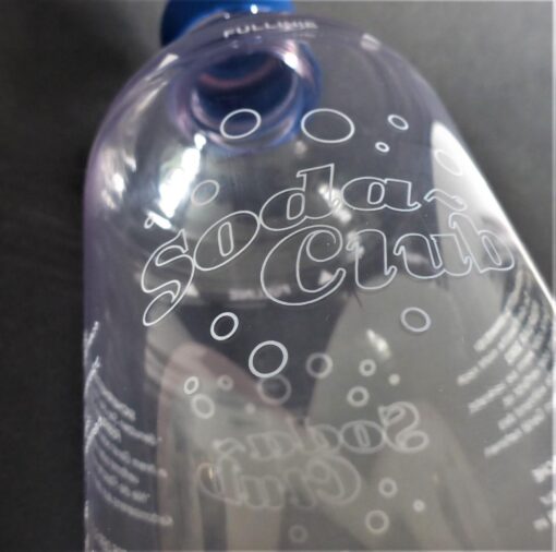 1x1L Soda Club Ersatz-Trinkflasche blau Sprudlerflasche Sodastream PET Flaschen – Bild 3