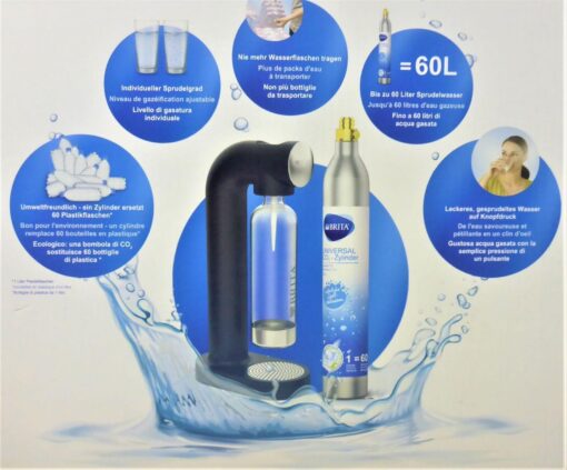 BRITA sodaONE Wassersprudler EDITION Pastelrose LADY SET – Bild 9