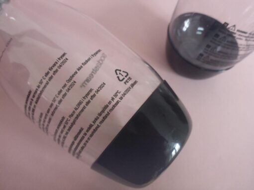 NEU SET SODASTREAM Flaschen mini klein 0,5l. SET schwarz SET – Bild 4