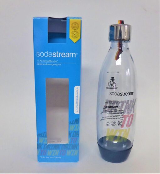 NEU SodaStream Kunststoff Flasche Drink to win Sportflasche für Spülmaschine