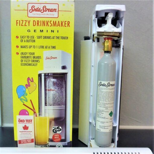SodaStream GEMENI mit Co2 Zylinder OVP und NEU Rarität – Bild 5