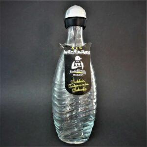 SodaStream Glaskaraffe mit Champagner Verschluss ORIGINAL für Penguin & Crystal | sodawonder