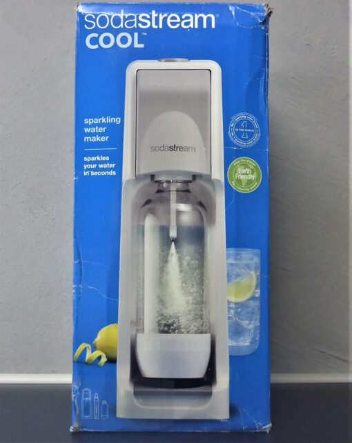 SodaStream COOL Vorteilspack weiß/grau NEU und OVP Flasche und Zylinder – Bild 2