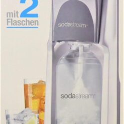 SodaStream COOL in GRAU/WEISS Megapack incl. CO2 Zylinder NEU mit 2x PET Flasche