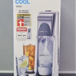 SodaStream COOL in grau Vorteilspack incl. CO2 Zylinder NEU mit PET Flasche
