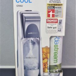 SodaStream COOL in grau Vorteilspack incl. CO2 Zylinder NEU mit PET Flasche