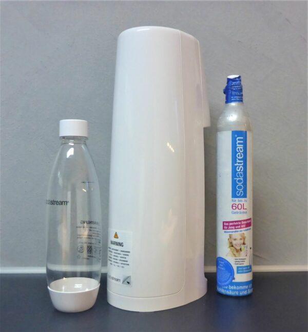 SodaStream EASY weiß im Sparpack Zylinder + Flasche NEU | sodawonder