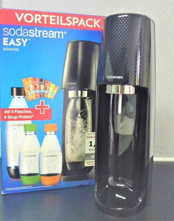 SodaStream NEU EASY MEGAPACK 4xPET Flaschen + CO2 Zylinder Trinkwassersprudler | sodawonder