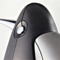 SodaStream NEU Penguin schwarz/silber Zubehör Co2 Zylinder 2x Glasflaschen