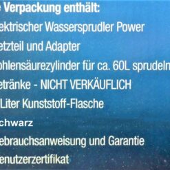 SodaStream Power NEU mit Zubehör Sparset black/silver VOLLAUTOMATISCH ohne OVP
