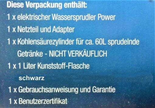 SodaStream Power NEU mit Zubehör Sparset black/silver VOLLAUTOMATISCH ohne OVP – Bild 3