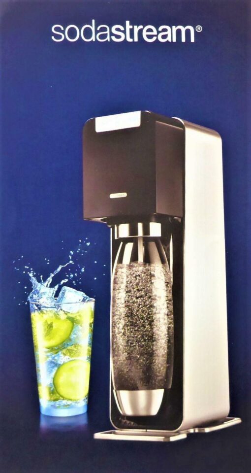SodaStream Power NEU mit Zubehör Sparset black/silver VOLLAUTOMATISCH ohne OVP – Bild 5