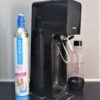 SodaStream Source SET schwarz gänzend 3-Stufen LED Anzeige Aussteller