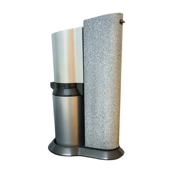 SodaStream Crystal GRAYSTONE grau/silber Sondermodel EDITION Steindesign | sodawonder