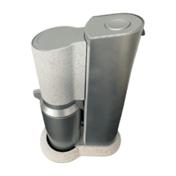SodaStream Crystal WHITESTONE silber Sondermodel Limited EDITION Steindesign