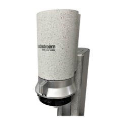 SodaStream Crystal WHITESTONE silber Sondermodel Limited EDITION Steindesign