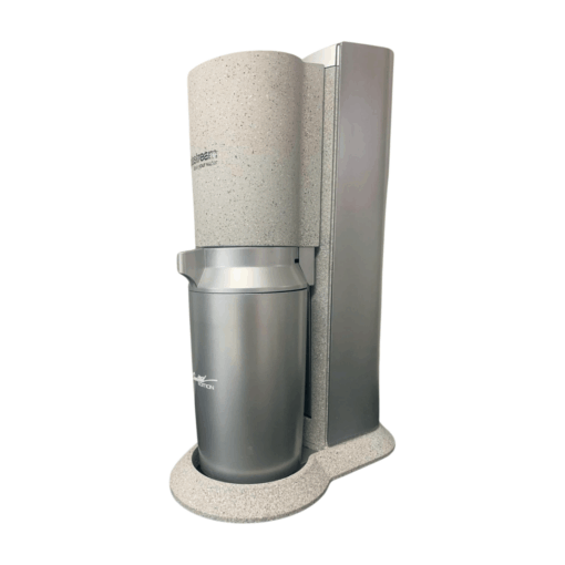 SodaStream Crystal WHITESTONE silber Sondermodel Limited EDITION Steindesign