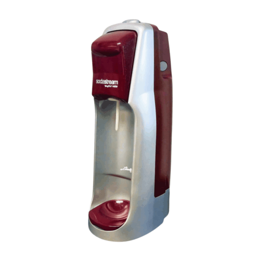 SodaStream JET / Stream – metallic rot/silber Wassersprudler Soda-Club