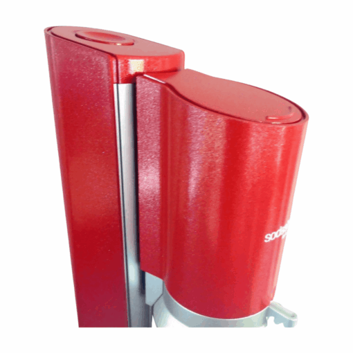 SodaStream Crystal rot mit Edelstahl LIMITED EDITION Wassersprudler – Bild 4