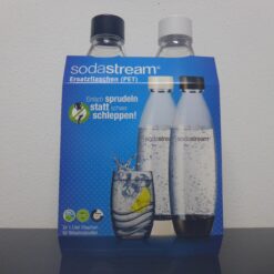 2x SodaStream 1L. Easy Power Play Source Trinkflasche Wasserflasche Flasche