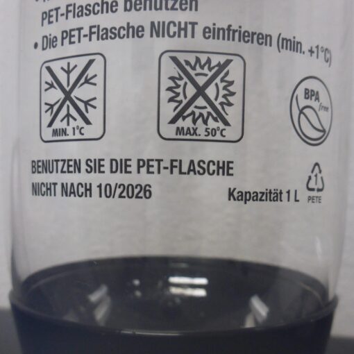 2x SodaStream 1L. Easy Power Play Source Trinkflasche Wasserflasche Flasche – Bild 5