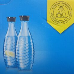 NEU 2x SODASTREAM Flaschen Glasflaschen Glaskaraffe Wasserflasche | sodawonder