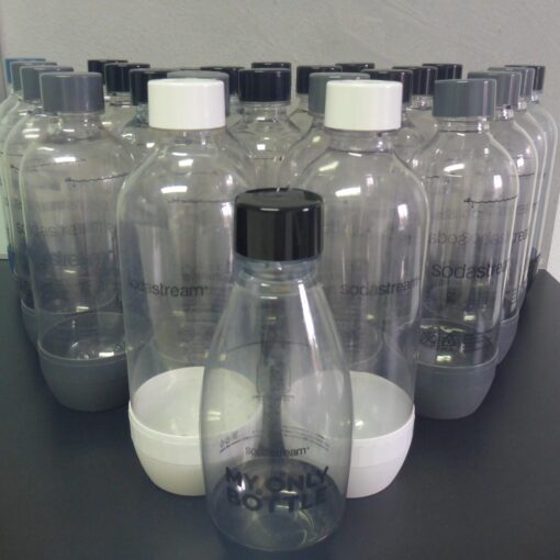 25er SET schwarz SODASTREAM Play Source cool Flaschen SET mit 25 Flaschen – Bild 5