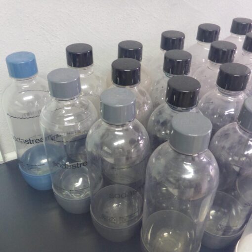 25er SET schwarz SODASTREAM Play Source cool Flaschen SET mit 25 Flaschen – Bild 4