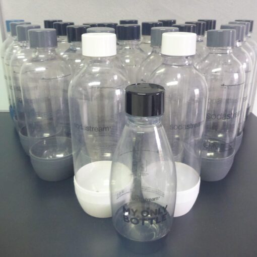 25er SET schwarz SODASTREAM Play Source cool Flaschen SET mit 25 Flaschen – Bild 2