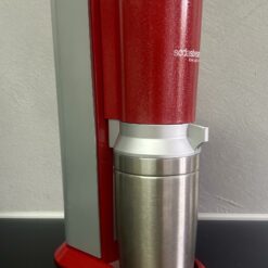 SodaStream Crystal 2.0 rot silber Edelstahl LIMITED EDITION Wassersprudler