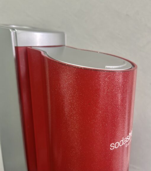 SodaStream Crystal 2.0 rot silber Edelstahl LIMITED EDITION Wassersprudler – Bild 8