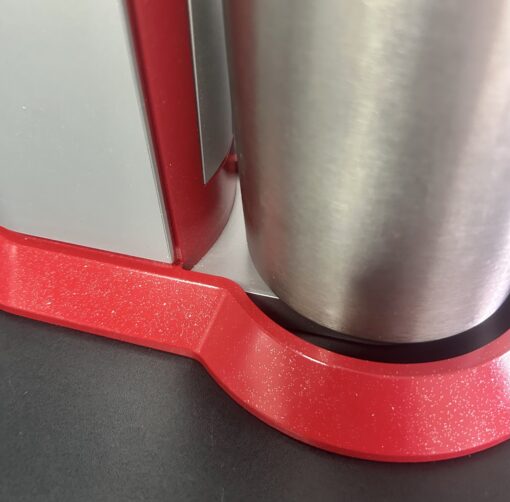 SodaStream Crystal 2.0 rot silber Edelstahl LIMITED EDITION Wassersprudler – Bild 4