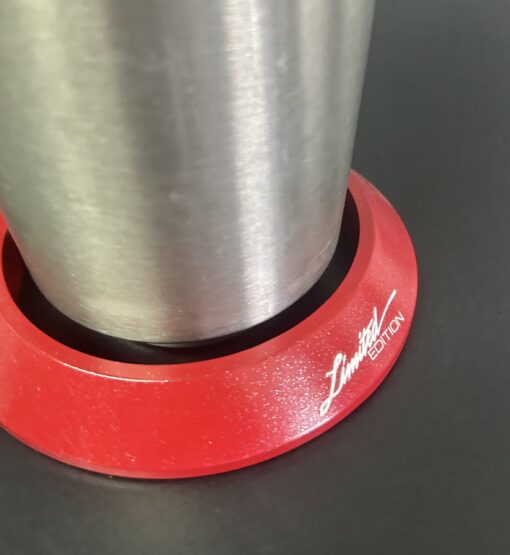 SodaStream Crystal 2.0 rot silber Edelstahl LIMITED EDITION Wassersprudler – Bild 3