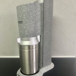 SodaStream Crystal GRAYSTONE grau/Edelsthal Sondermodel EDITION Steindesign | sodawonder