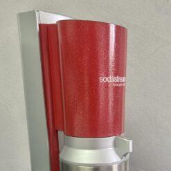SodaStream Crystal 2.0 rot silber Edelstahl LIMITED EDITION Wassersprudler