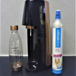SodaStream EASY GOLD NEU Trinkwassersprudler LIMETED EDITION Rosegold/black SET | sodawonder