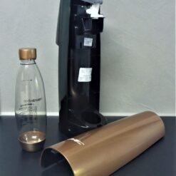 SodaStream EASY GOLD NEU Trinkwassersprudler LIMETED EDITION Rosegold/black SET | sodawonder