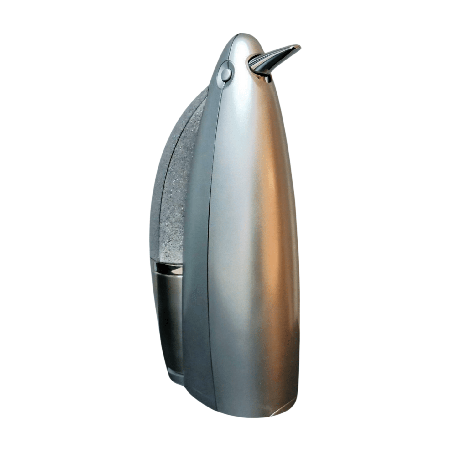 SodaStream Penguin SILBERSTONE sehr selten EDITION Original SodaClub Steinfarbe – Bild 3