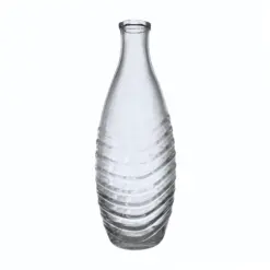 Alternative view of 2x SodaStream Glaskaraffe für Penguin und Crystal 8 eckig Flasche