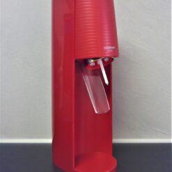 1x SodaStream Terra ROT Trinkwassersprudler OVP + Zylinder und Flasche Sparset