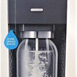 SodaStream Source SET schwarz gänzend 3-Stufen LED Anzeige Aussteller