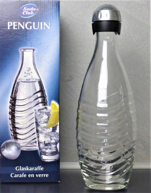 1x SodaStream ORIGINAL Glaskaraffe für Penguin + Champagner Verschluss Crystal Glasflasche Karaffe 36,90 €