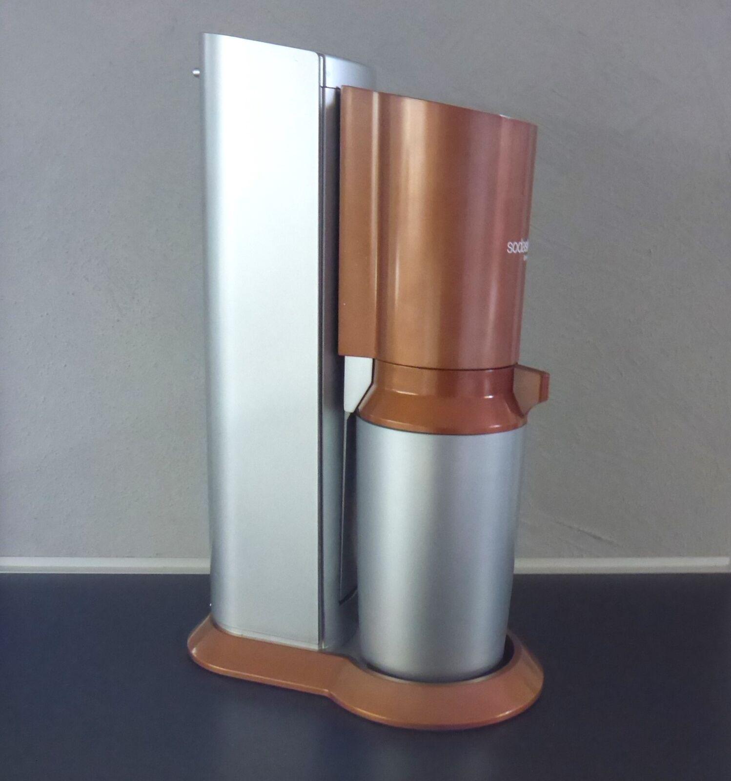 SodaStream Crystal KUPFER/silber LIMITED EDITION Luxus edel MESSEMODELL – Bild 4