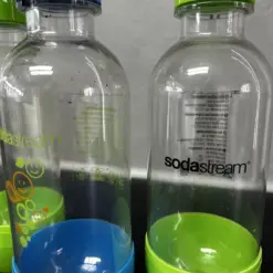 3x SODASTREAM Flaschen mini klein 0,5l. blau grün Sodaclub Trinkflaschen Wasserflaschen