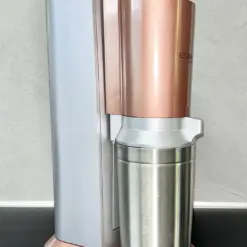 SodaStream Crystal 3.0 silber Roségold Sondermodel EDITION Stahlsilber/Rose Design Wassersprudler Trinkwasser