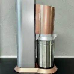 SodaStream Crystal 3.0 silber Roségold Sondermodel EDITION Stahlsilber/Rose Design Wassersprudler Trinkwasser