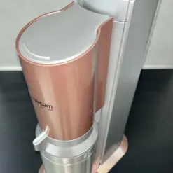 SodaStream Crystal 3.0 silber Roségold Sondermodel EDITION Stahlsilber/Rose Design Wassersprudler Trinkwasser
