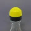 Sodastream GELB Glaskaraffe Deckel Champagner Verschluss Ersatzteil Pinguin Crystal